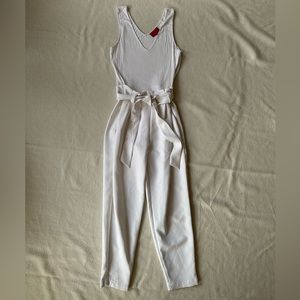 Jennifer Lopez White Jumpsuit S/M